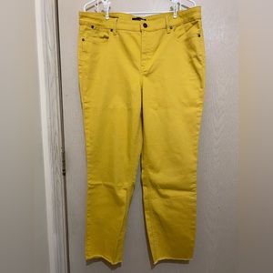 Yellow Talbot’s Jeans - Slim Ankle